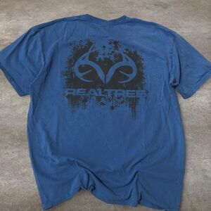 Realtree Men's Blue Shirt